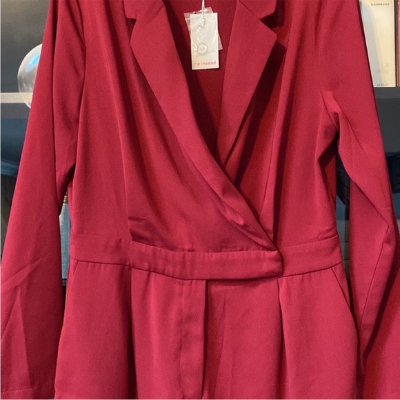 NWT Re: Named Power Pose Red Jumpsuit size M - Picture 5 of 5